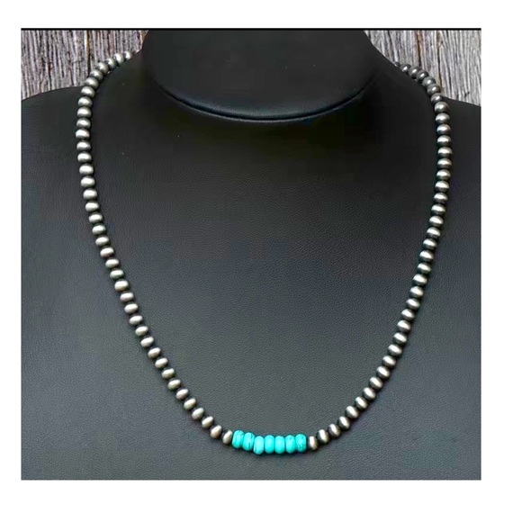 Jewelry - BOHO STYLE TURQUOISE BEADS NECKLACE